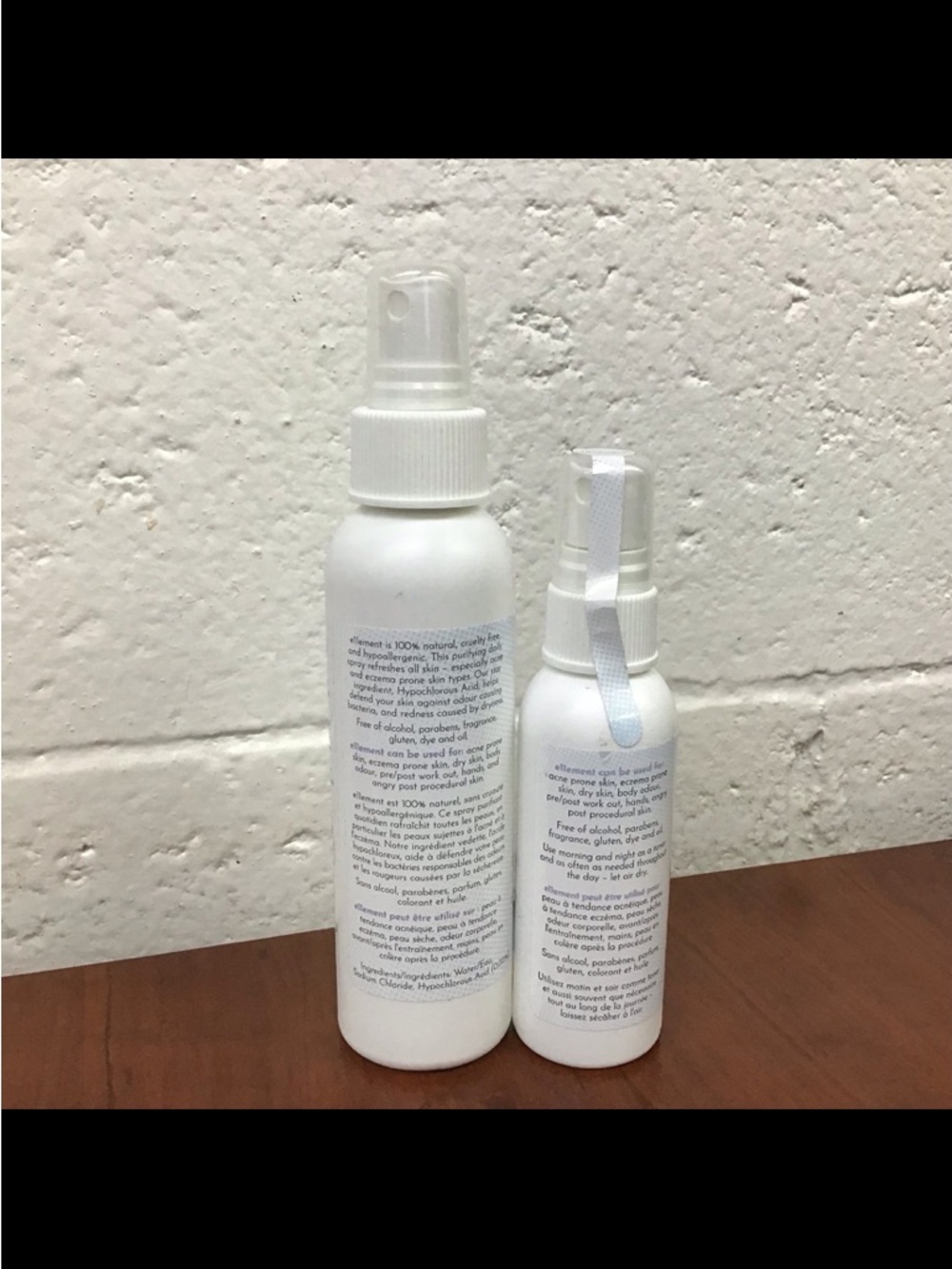 New Element Hypochlorous Acid Spray 4oz And 2oz Bottles - Picture 3 of 4